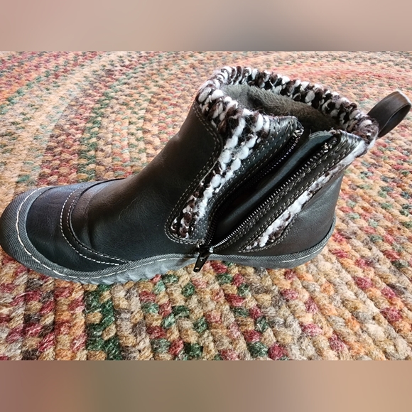 ⬇️Drop⬇️JSport by Jambo Darcie Ankle Sweater Cuff Boot, Size - Picture 5 of 7